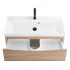 BelBagno Тумба с раковиной Marino 80 подвесная Rovere Bianco с раковиной 80/45 MR-AST