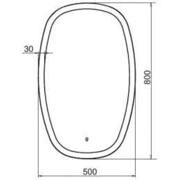 Comforty Зеркало Космея 50