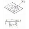 BelBagno Мебель для ванной Kraft 60 напольная Bianco Opaco раковина BB600ETL