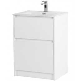 BelBagno Мебель для ванной Kraft 60 напольная Bianco Opaco раковина BB600ETL