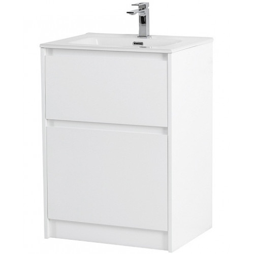 BelBagno Мебель для ванной Kraft 60 напольная Bianco Opaco раковина BB600ETL