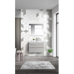 BelBagno Тумба с раковиной Albano 90 подвесная Rovere Vintage Bianco