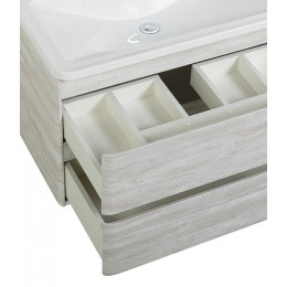 BelBagno Тумба с раковиной Albano 90 подвесная Rovere Vintage Bianco