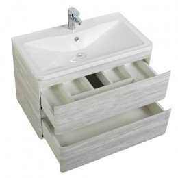 BelBagno Тумба с раковиной Albano 90 подвесная Rovere Vintage Bianco