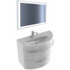 De Aqua Мебель для ванной Эскалада 100 L, зеркало Сити