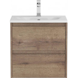 BelBagno Тумба с раковиной Kraft 39 50 подвесная Rovere Tabacco с раковиной BB-8099-3-50