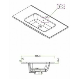 BelBagno Тумба с раковиной Kraft 39 80 напольная Rovere Tabacco