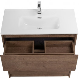 BelBagno Тумба с раковиной Kraft 39 80 напольная Rovere Tabacco