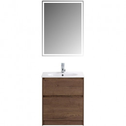 BelBagno Тумба с раковиной Kraft 60 напольная Rovere Tabacco с раковиной BB1923-600