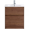 BelBagno Тумба с раковиной Kraft 60 напольная Rovere Tabacco с раковиной BB1923-600