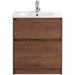 BelBagno Тумба с раковиной Kraft 60 напольная Rovere Tabacco с раковиной BB1923-600
