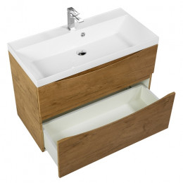 BelBagno Тумба с раковиной Marino-H60 80 подвесная Rovere Nature