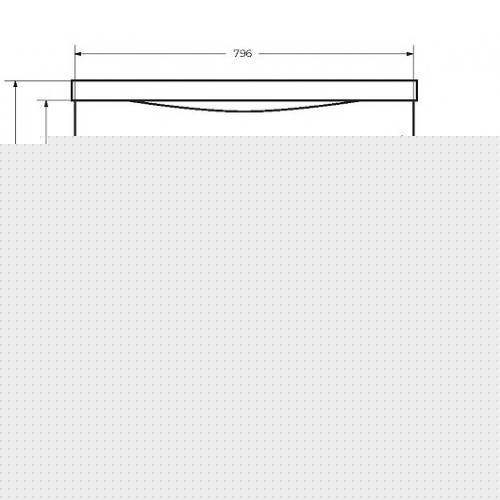 BelBagno Тумба с раковиной Marino-H60 80 подвесная Rovere Nature