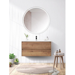 BelBagno Тумба с раковиной Kraft 100 подвесная Rovere tabacco