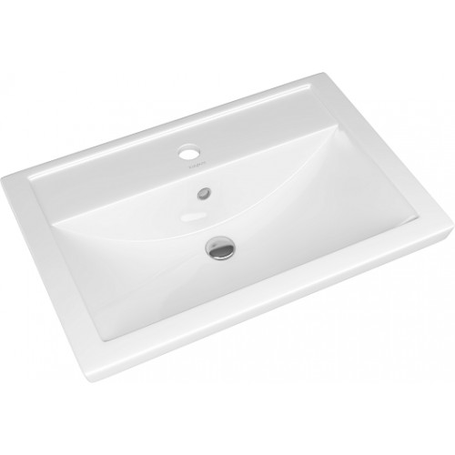 Corozo Тумба с раковиной Каролина 70 Z3 Фостер белая