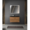 BelBagno Тумба с раковиной Marino 80 подвесная Rovere Nature с раковиной 80/45 AST-NERO