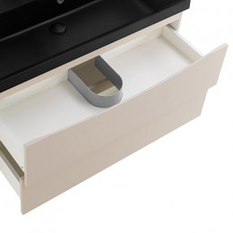 BelBagno Тумба с раковиной Marino 80 подвесная Crema Opaco
