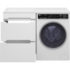 Misty Мебель для ванной Байкал 120 L под стиральную машину белая