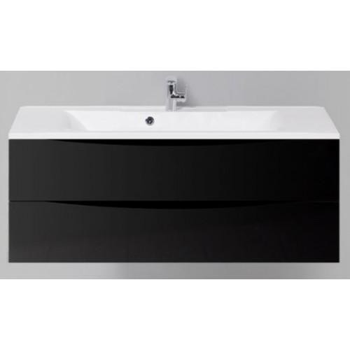 BelBagno Тумба для умывальника MARINO 1200 Nero Lucido