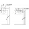 Aquanet Зеркало Монте 45x90