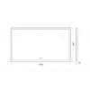 BelBagno Зеркало SPC-GRT-1400-800-LED-TCH-WARM