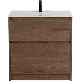 BelBagno Тумба с раковиной Kraft 80 напольная Rovere Tabacco