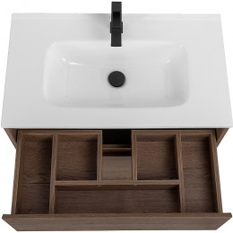 BelBagno Тумба с раковиной Kraft 80 напольная Rovere Tabacco