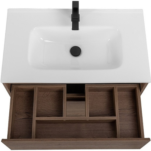 BelBagno Тумба с раковиной Kraft 80 напольная Rovere Tabacco