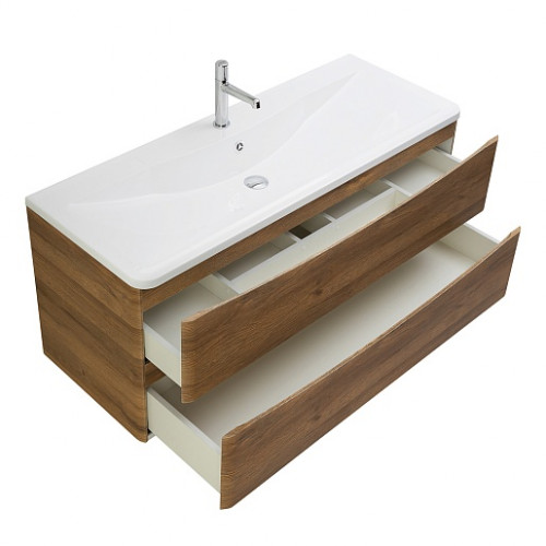 BelBagno Тумба с раковиной Acqua 120 подвесная Rovere Rustico