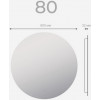 Vigo Зеркало Otti Classic 800 с бесконтактным выключателем