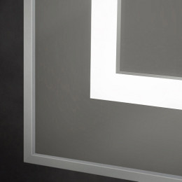 BelBagno Зеркало SPC-KRAFT-1200-800-SENS-AL
