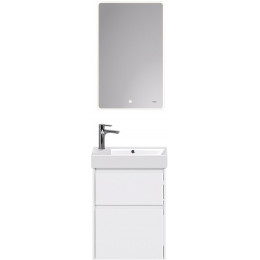 Dreja Мебель для ванной Slim 55 подвесная белая