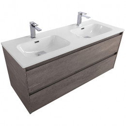 BelBagno Тумба с раковиной Kraft 120 подвесная Cemento Grigio