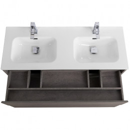 BelBagno Тумба с раковиной Kraft 120 подвесная Cemento Grigio