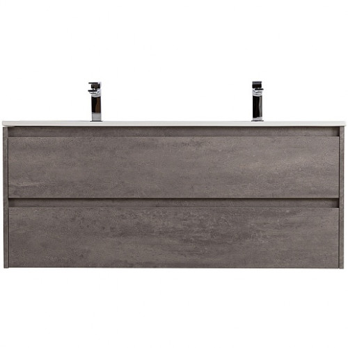 BelBagno Тумба с раковиной Kraft 120 подвесная Cemento Grigio