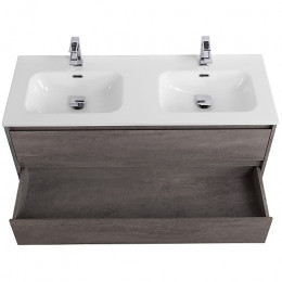 BelBagno Тумба с раковиной Kraft 120 подвесная Cemento Grigio