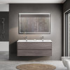 BelBagno Тумба с раковиной Kraft 120 подвесная Cemento Grigio