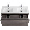 BelBagno Тумба с раковиной Kraft 120 подвесная Cemento Grigio