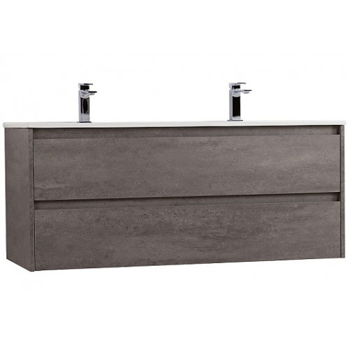 BelBagno Тумба с раковиной Kraft 120 подвесная Cemento Grigio