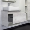 Comforty Тумба с раковиной Прага 60 PZ-6068 подвесная дуб белый