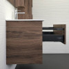 Comforty Мебель для ванной Бордо 90 подвесная дуб темно-коричневый