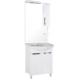 ASB-Mebel Мебель для ванной Мессина 70/2 белая