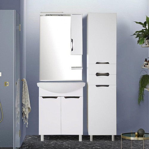ASB-Mebel Мебель для ванной Мессина 70/2 белая
