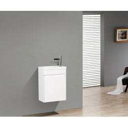 BelBagno Мебель для ванной Pietra mini 40 L Bianco Lucido, TCH