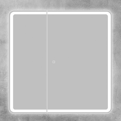BelBagno Зеркало-шкаф SPC-MAR-800/800-2A-LED-TCH