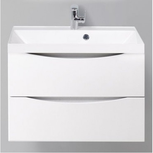 BelBagno Тумба с раковиной MARINO 700 Bianco Lucido