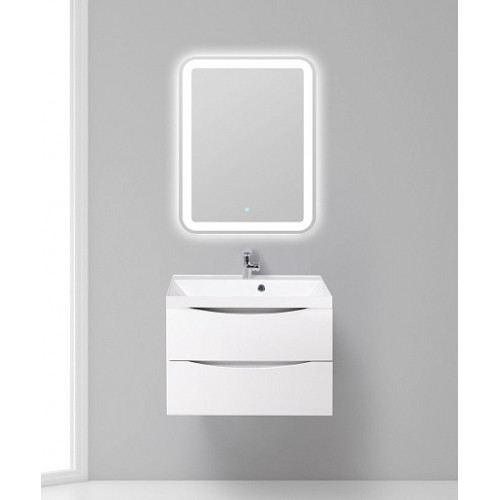 BelBagno Тумба с раковиной MARINO 700 Bianco Lucido