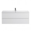 BelBagno Тумба с раковиной Albano 120 подвесная Bianco Lucido