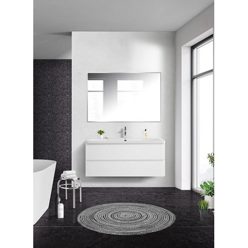 BelBagno Тумба с раковиной Albano 120 подвесная Bianco Lucido