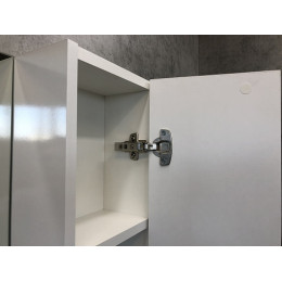 Comforty Зеркальный шкаф Неаполь 65 белый